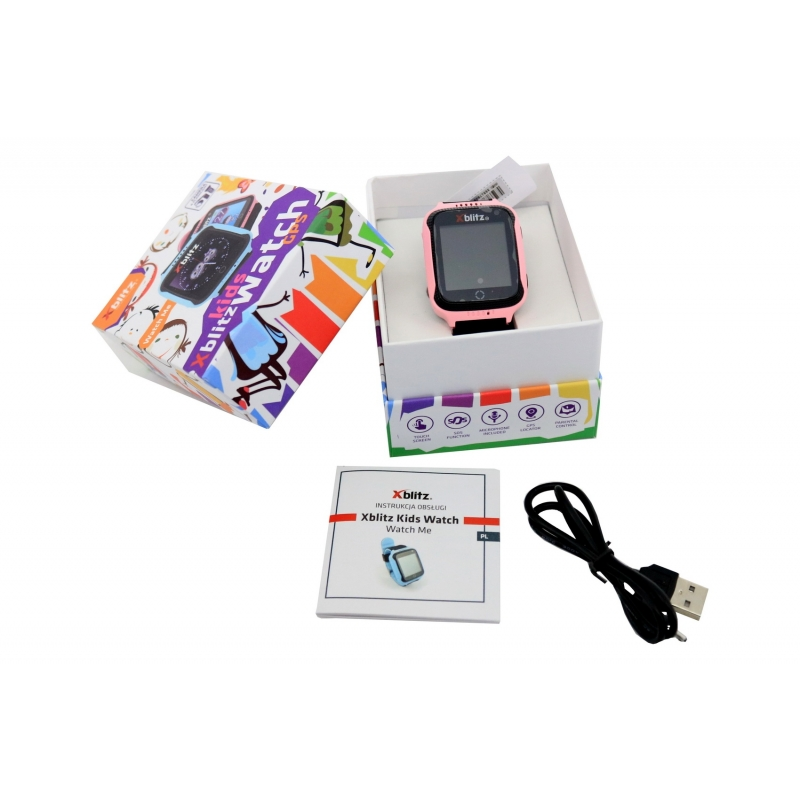 Xblitz Kids Watch GPS Watch Me Smart Watch Pink