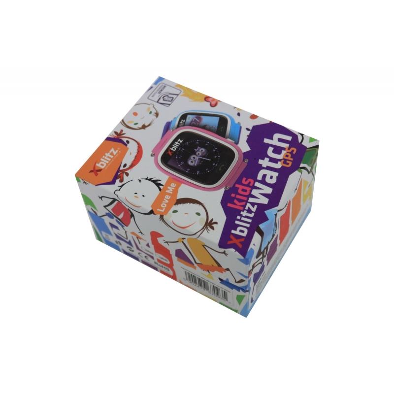 Xblitz Kids Watch With GPS Love Me Smart Watch Pink