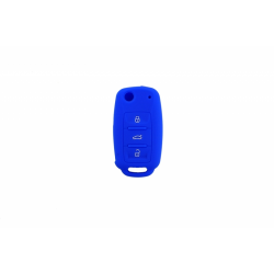Silicone Car Key Cover Volkswagen (2009-2013) Blue