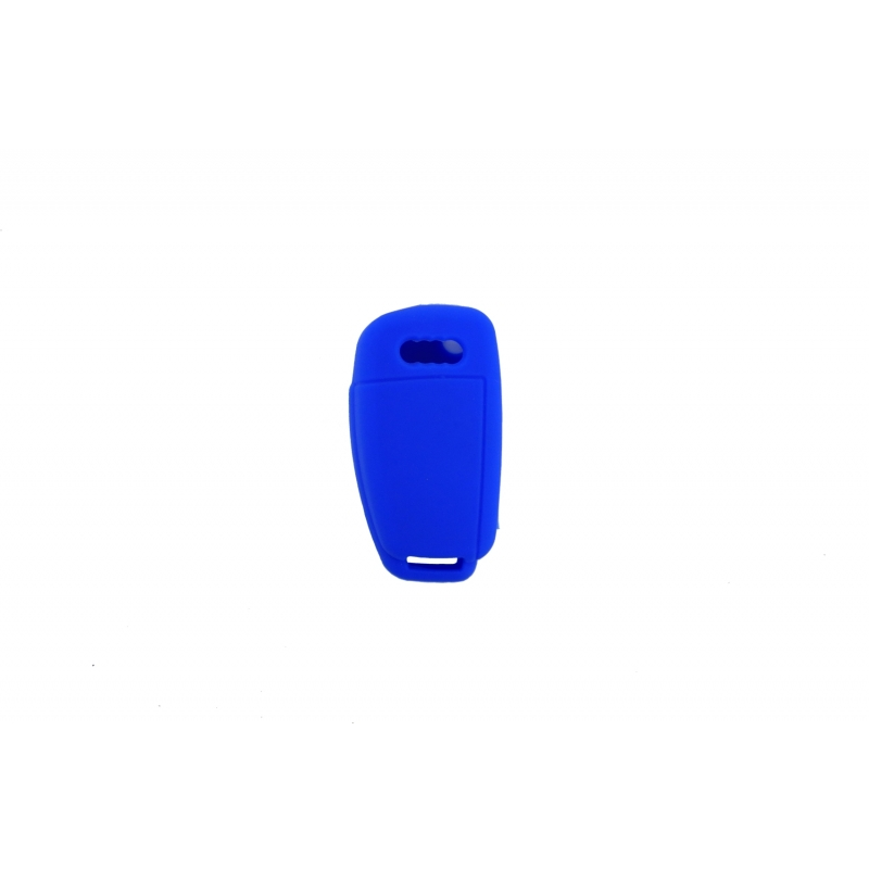 Silicone Car Key Cover suitable for AUDI - Blue