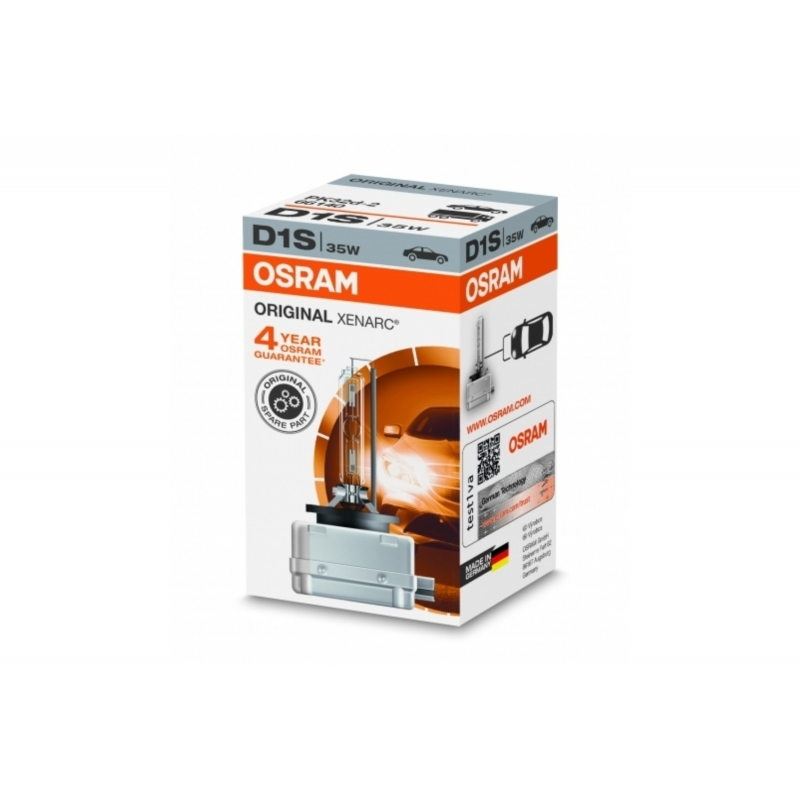 OSRAM XENARC ORIGINAL D1S HID Xenon Lamp 66140 35W