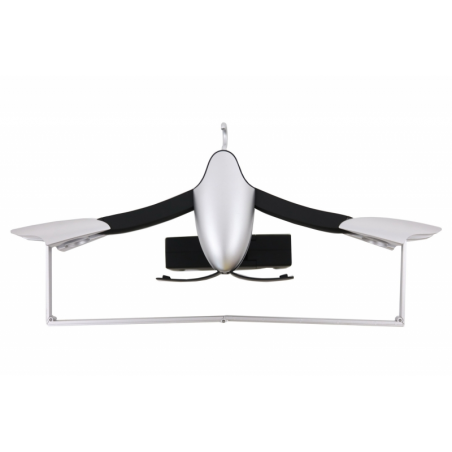 Multifunctional Detachable Car Coat Hanger Headrest and Foldable Gray Multifunctional Detachable Car Coat Hanger Headrest and Foldable Gray