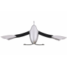 Multifunctional Detachable Car Coat Hanger Headrest and Foldable Gray Multifunctional Detachable Car Coat Hanger Headrest and Foldable Gray