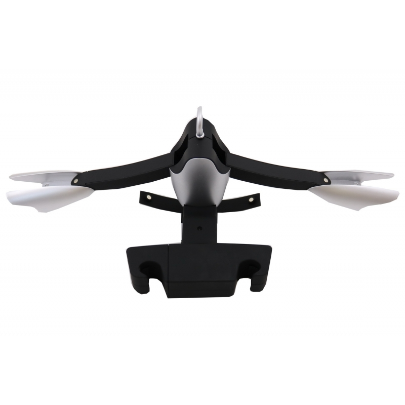 Multifunctional Detachable Car Coat Hanger Headrest and Foldable Gray