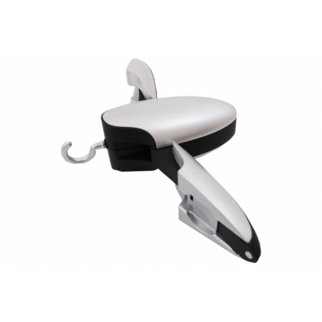 Multifunctional Detachable Car Coat Hanger Headrest and Foldable Gray Multifunctional Detachable Car Coat Hanger Headrest and Foldable Gray