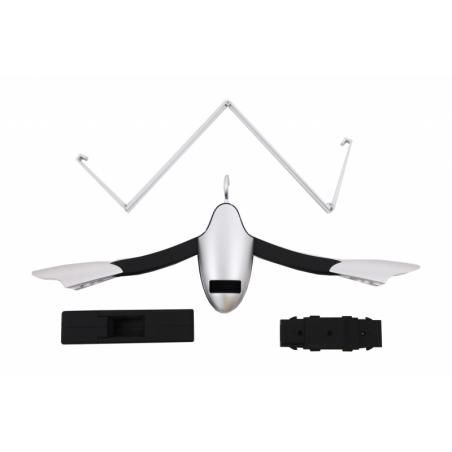 Multifunctional Detachable Car Coat Hanger Headrest and Foldable Gray Multifunctional Detachable Car Coat Hanger Headrest and Foldable Gray