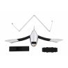 Multifunctional Detachable Car Coat Hanger Headrest and Foldable Gray Multifunctional Detachable Car Coat Hanger Headrest and Foldable Gray