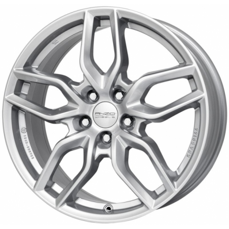 Alloy wheels ANZIO Spark 17, 7.5, 5, 108, 45, 70.1, Hyper Silver, Alloy wheels ANZIO Spark 17, 7.5, 5, 108, 45, 70.1, Hyper Silver,