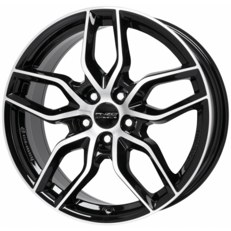 Alloy wheels ANZIO Spark 18, 8, 5, 112, 35, 70.1, Black Diamond, Alloy wheels ANZIO Spark 18, 8, 5, 112, 35, 70.1, Black Diamond,