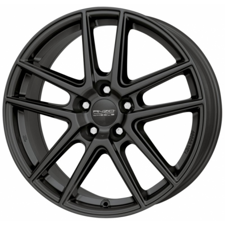 Alloy wheels ANZIO Split 15, 6, 4, 100, 38, 63.3, Black Matt, Alloy wheels ANZIO Split 15, 6, 4, 100, 38, 63.3, Black Matt,