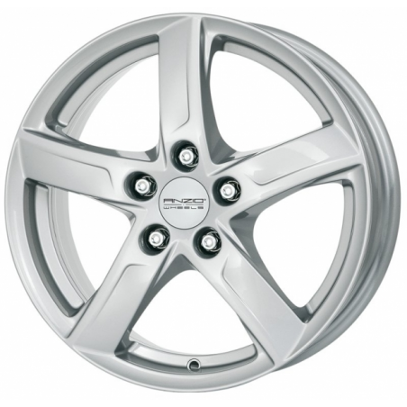 Alloy wheels ANZIO Sprint 15, 6, 5, 100, 42, 57.1, Hyper Silver, Alloy wheels ANZIO Sprint 15, 6, 5, 100, 42, 57.1, Hyper Silver,