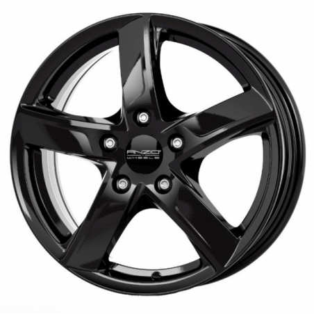 Alloy wheels ANZIO Sprint 15, 6, 5, 112, 43, 57.1, Gloss black, Alloy wheels ANZIO Sprint 15, 6, 5, 112, 43, 57.1, Gloss black,