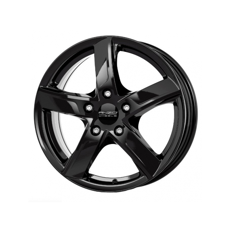 Alloy wheels ANZIO Sprint 17, 7, 5, 108, 42, 70.1, Gloss black, 