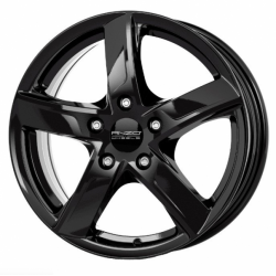 Alloy wheels ANZIO Sprint 17, 7, 5, 114.3, 50, 70.1, Gloss black, 