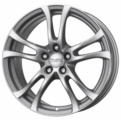 Alloy wheels ANZIO Turn 16, 6.5, 5, 114.3, 45, 70.1, Hyper Silver, 