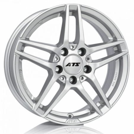Alloy wheels ATS Mizar 16, 6.5, 5, 112, 38, 66.5, polar-silver, Alloy wheels ATS Mizar 16, 6.5, 5, 112, 38, 66.5, polar-silver,