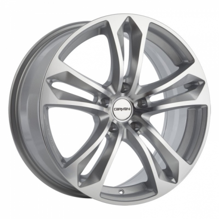 Alloy wheels Carmani 05 Arrow 16, 7, 5, 112, 35, 66.6, kristall silber, Alloy wheels Carmani 05 Arrow 16, 7, 5, 112, 35, 66.6, kristall silber,