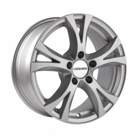 Alloy wheels Carmani 09 Compete 15, 6.5, 5, 114.3, 45, 72.6, kristall silber, Alloy wheels Carmani 09 Compete 15, 6.5, 5, 114.3, 45, 72.6, kristall silber,