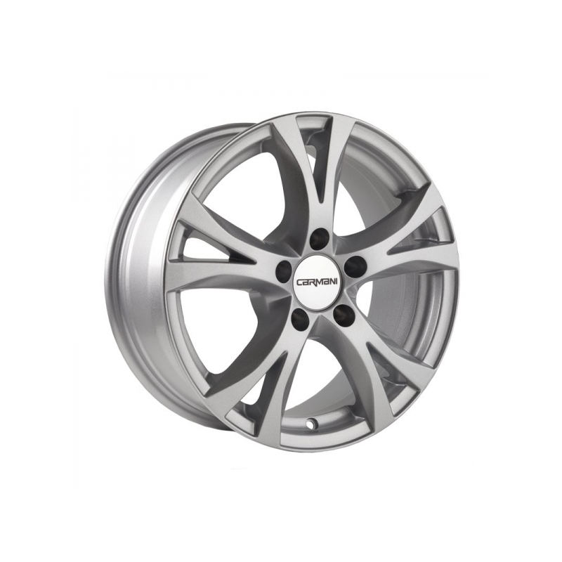 Alloy wheels Carmani 09 Compete 16, 6.5, 5, 105, 39, 56.6, kristall silber, 