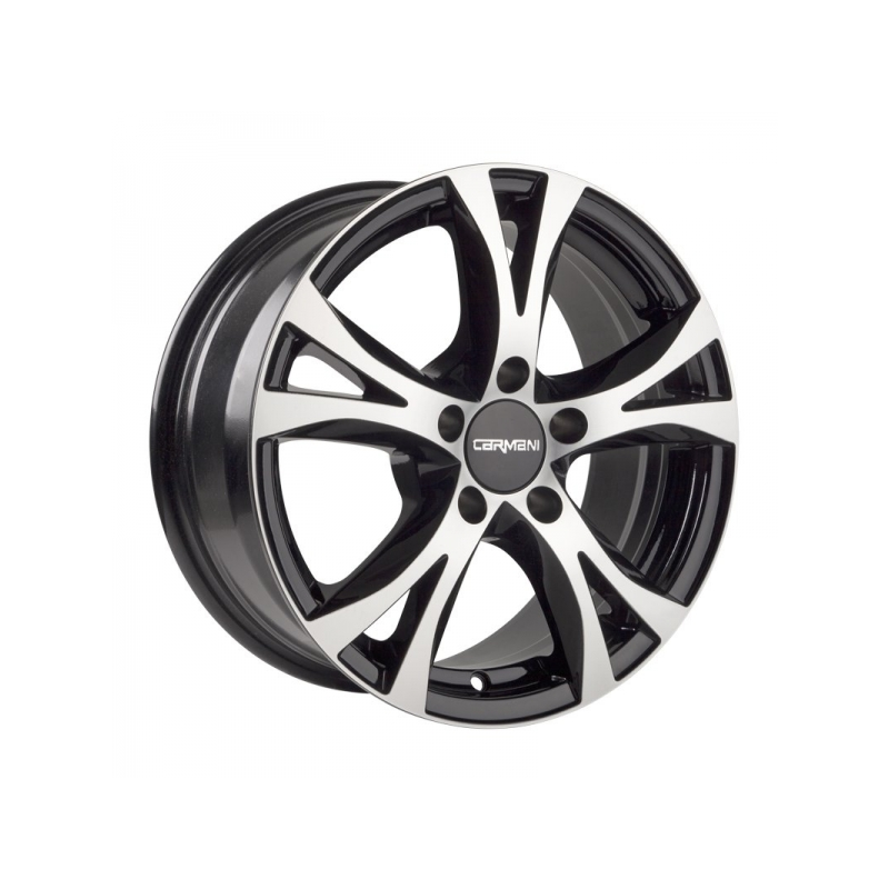 Alloy wheels Carmani 09 Compete 18, 8, 5, 112, 45, 66.6, black polish, 