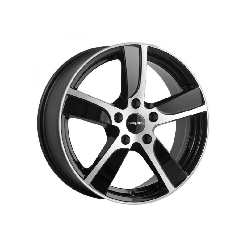 Alloy wheels Carmani 12 Dynamic 17, 7.5, 5, 112, 35, 66.6, black polish, 