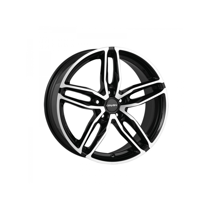 Alloy wheels Carmani 13 Twinmax 18, 8, 5, 114.3, 35, 72.6, black polish, 