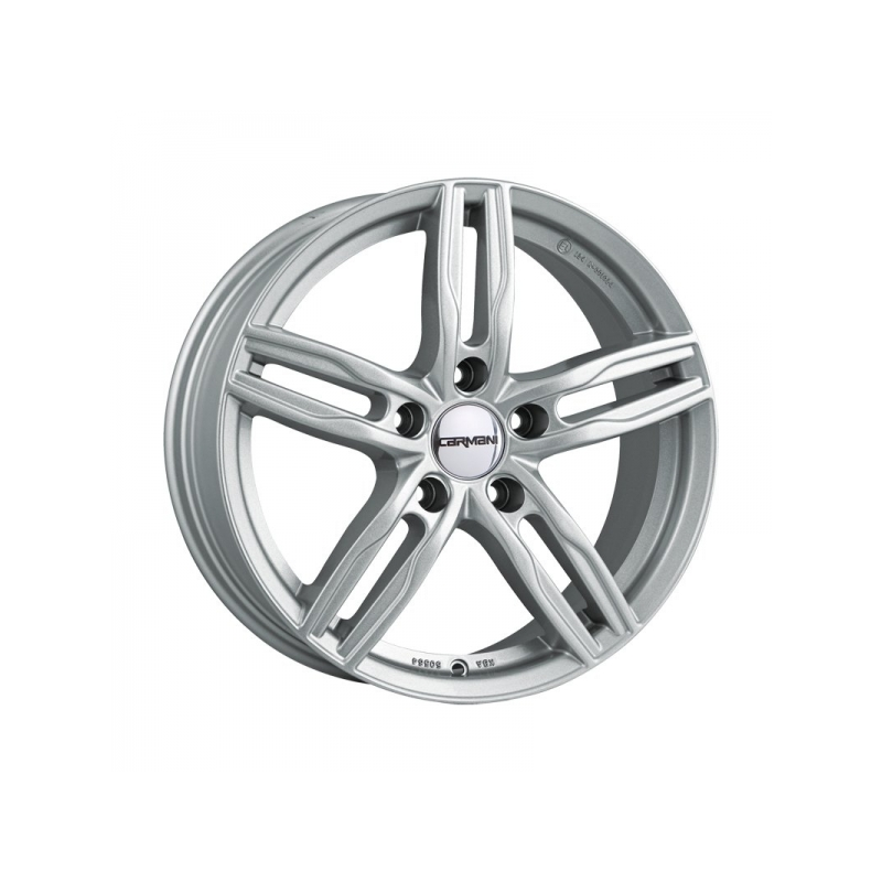 Alloy wheels Carmani 14 Paul 16, 6.5, 5, 108, 45, 63.4, kristall silber, 