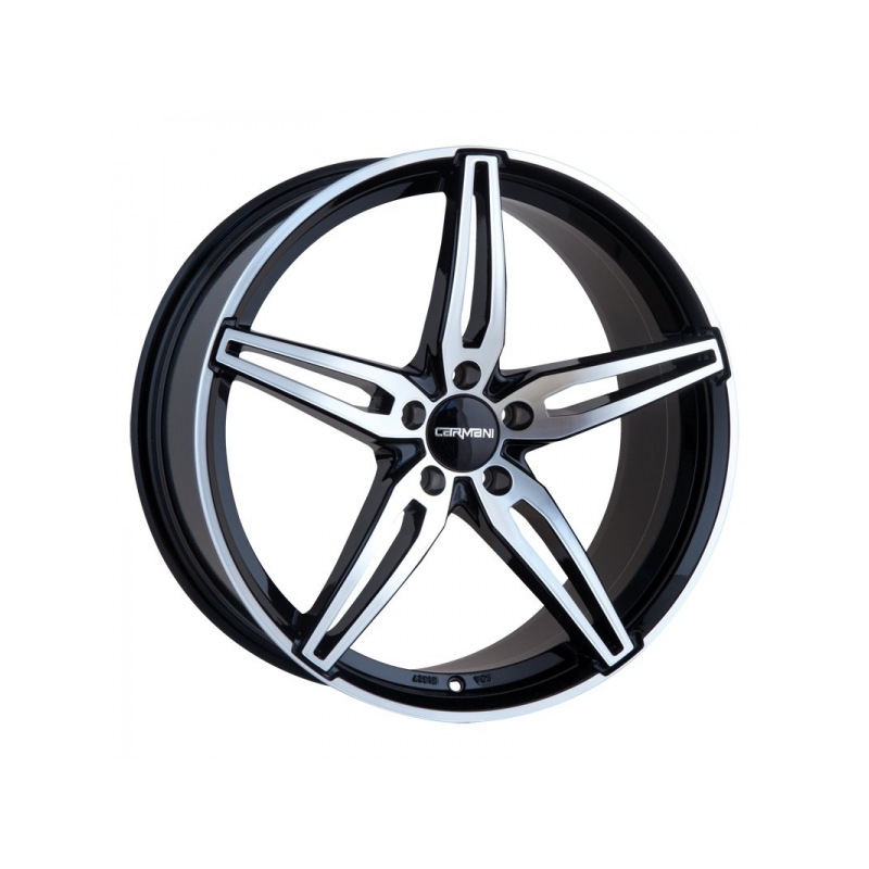 Alloy wheels Carmani 15 OSKAR 17, 7, 5, 112, 45, 57.1, black polish, 