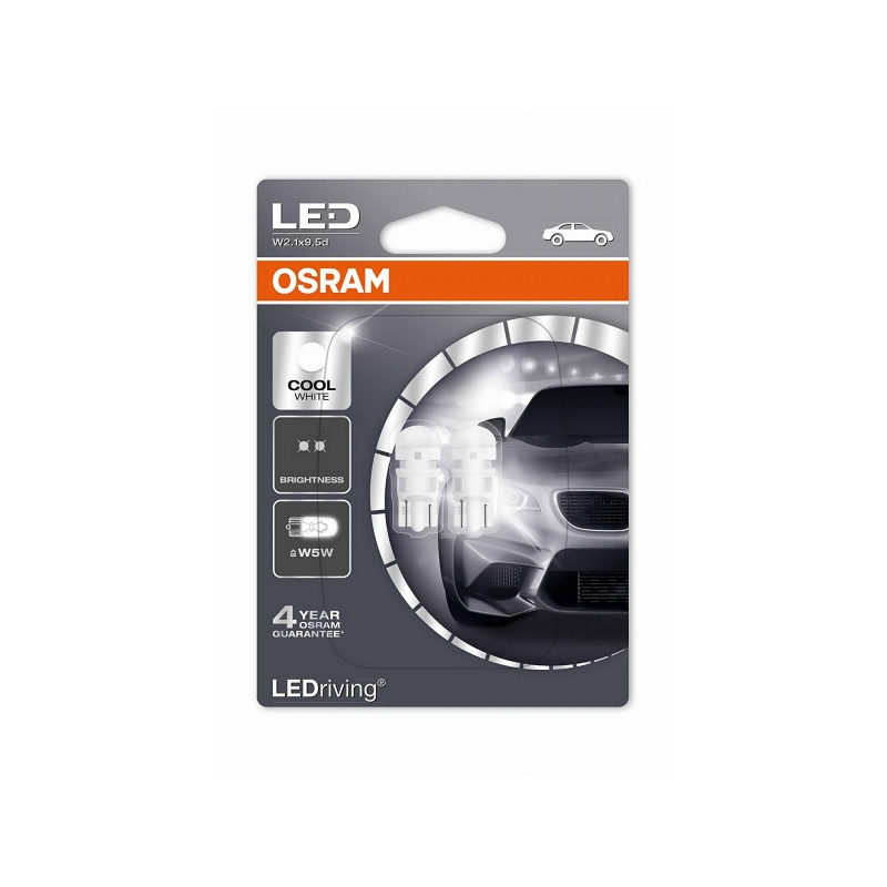 Osram LED 2880CW Parking Lamp (12V, 1W)