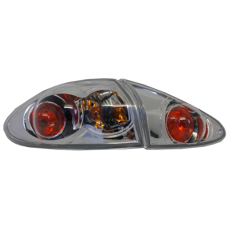 Taillights suitable for ALFA ROMEO 147 (2000-2010) Clear Glass Chrom