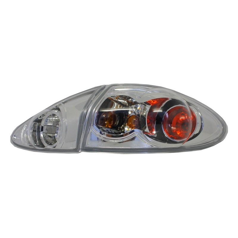 Taillights suitable for ALFA ROMEO 147 (2000-2010) Clear Glass Chrom