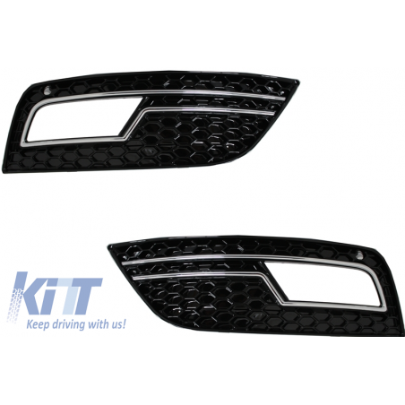 Fog Lamp Covers suitable for AUDI A4 B8 facelift (2012-up) RS4 Design Fog Lamp Covers suitable for AUDI A4 B8 facelift (2012-up) RS4 Design