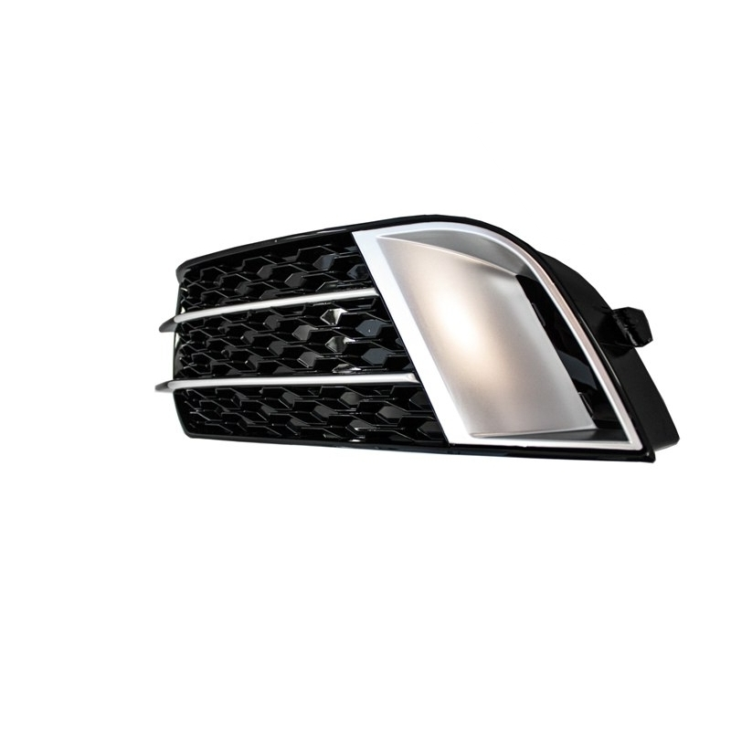 Side Grilles Fog Lamp Covers suitable for AUDI A1 (8X) (2010-up) RS1 Black Edition