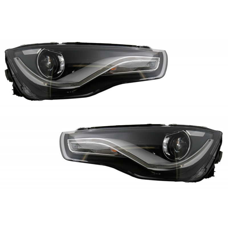 Dayline Headlights suitable for AUDI A1 8X (2010-2014) Xenon look