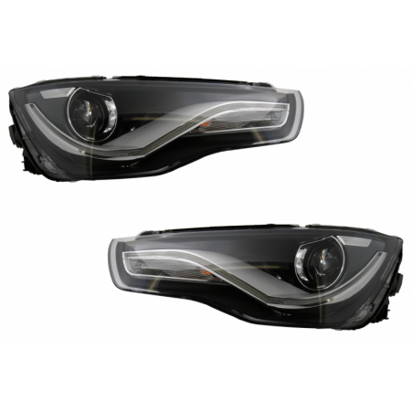 Dayline Headlights suitable for AUDI A1 8X (2010-2014) Xenon look Dayline Headlights suitable for AUDI A1 8X (2010-2014) Xenon look