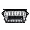 Badgeless Front Grille suitable for AUDI A1 8X Facelift (2015-2018) RS1 Design Piano Black Badgeless Front Grille suitable for AUDI A1 8X Facelift (2015-2018) RS1 Design Piano Black