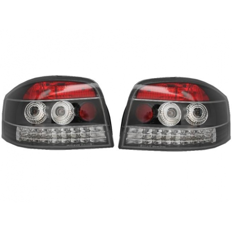 LED Taillights suitable for AUDI A3 8P 2003-2009 Black LED Taillights suitable for AUDI A3 8P 2003-2009 Black