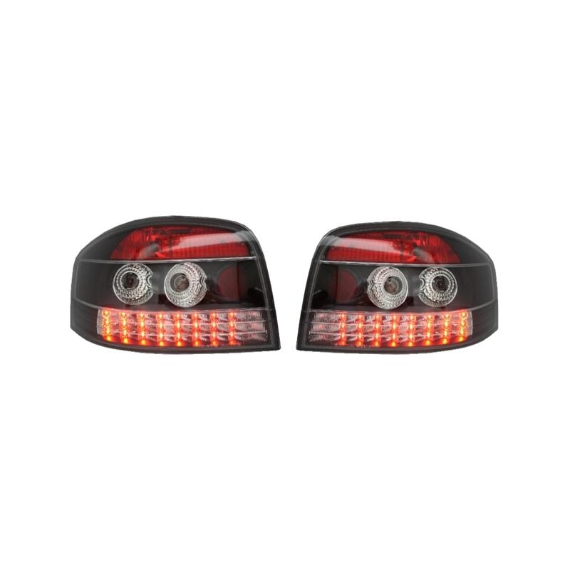 LED Taillights suitable for AUDI A3 8P 2003-2009 Black