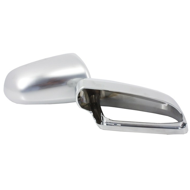 Mirror Covers suitable for Audi S3 A3 8P S4 A4 B6 B7 S6 A6 4F Extinction Aluminium Plated Complete Housing