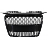Badgeless Front Grille suitable for AUDI A3 8P (2004-2007) RS Design Piano Black Badgeless Front Grille suitable for AUDI A3 8P (2004-2007) RS Design Piano Black