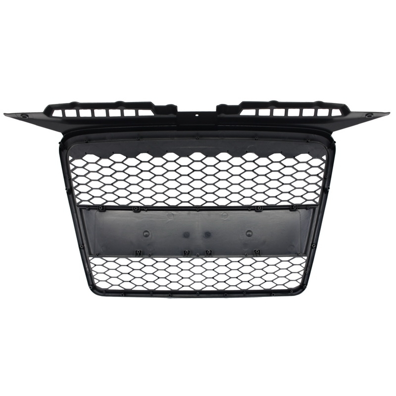 Badgeless Front Grille suitable for AUDI A3 8P (2004-2007) RS Design Piano Black