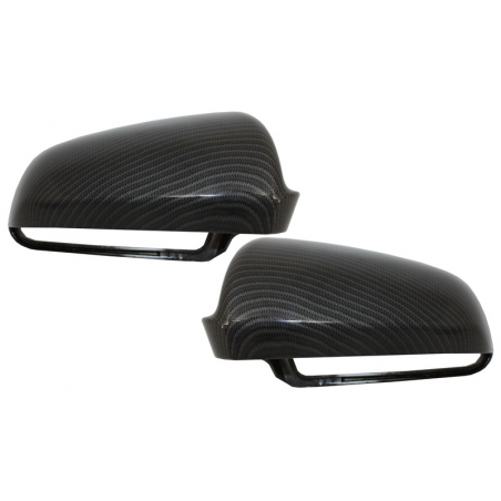 Mirror Covers suitable for AUDI S3 A3 (8P), S4 A4 (B6, B7), S6 A6 (4F) Carbon Film Hydrographic Coating Mirror Covers suitable for AUDI S3 A3 (8P), S4 A4 (B6, B7), S6 A6 (4F) Carbon Film Hydrographic Coating