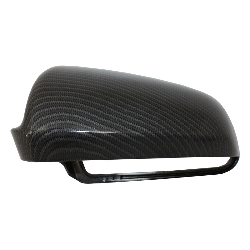 Mirror Covers suitable for AUDI S3 A3 (8P), S4 A4 (B6, B7), S6 A6 (4F) Carbon Film Hydrographic Coating