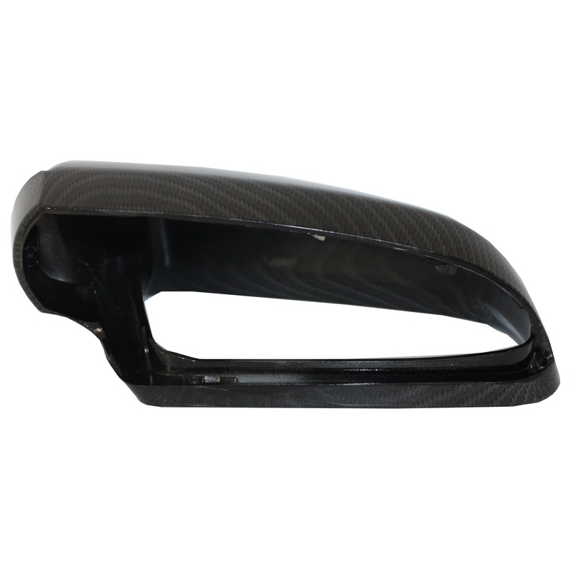 Mirror Covers suitable for AUDI S3 A3 (8P), S4 A4 (B6, B7), S6 A6 (4F) Carbon Film Hydrographic Coating