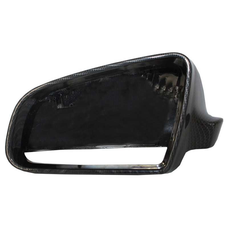Mirror Covers suitable for AUDI S3 A3 (8P), S4 A4 (B6, B7), S6 A6 (4F) Carbon Film Hydrographic Coating