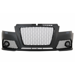 Front Bumper suitable for AUDI A3 8P 8PA Facelift (2009-2012) RS3 Design With Fog Ligts