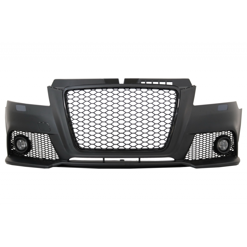 Front Bumper suitable for AUDI A3 8P 8PA Facelift (2009-2012) RS3 Design With Fog Ligts