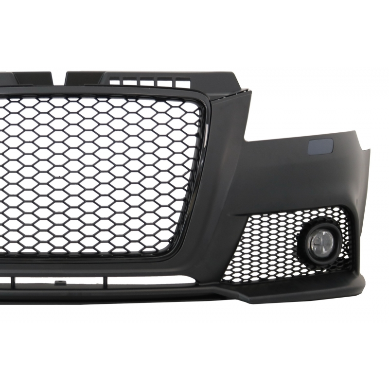 Front Bumper suitable for AUDI A3 8P 8PA Facelift (2009-2012) RS3 Design With Fog Ligts