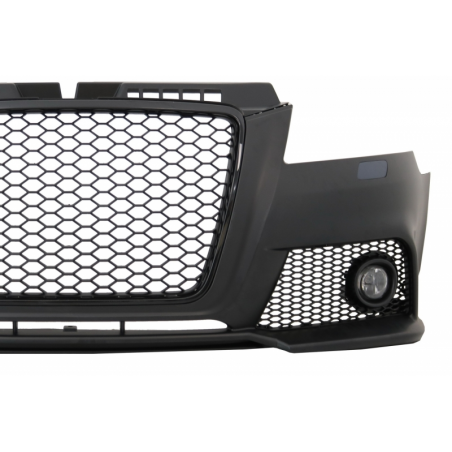 Front Bumper suitable for AUDI A3 8P 8PA Facelift (2009-2012) RS3 Design With Fog Ligts Front Bumper suitable for AUDI A3 8P 8PA Facelift (2009-2012) RS3 Design With Fog Ligts
