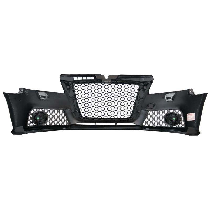Front Bumper suitable for AUDI A3 8P 8PA Facelift (2009-2012) RS3 Design With Fog Ligts